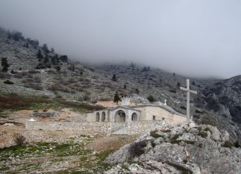 Греция. Афон, келия Панагия.